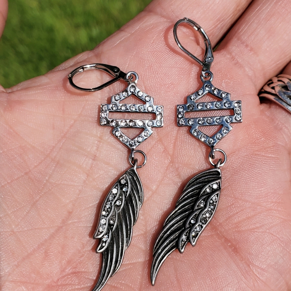 NEW HD HARLEY EARRINGS